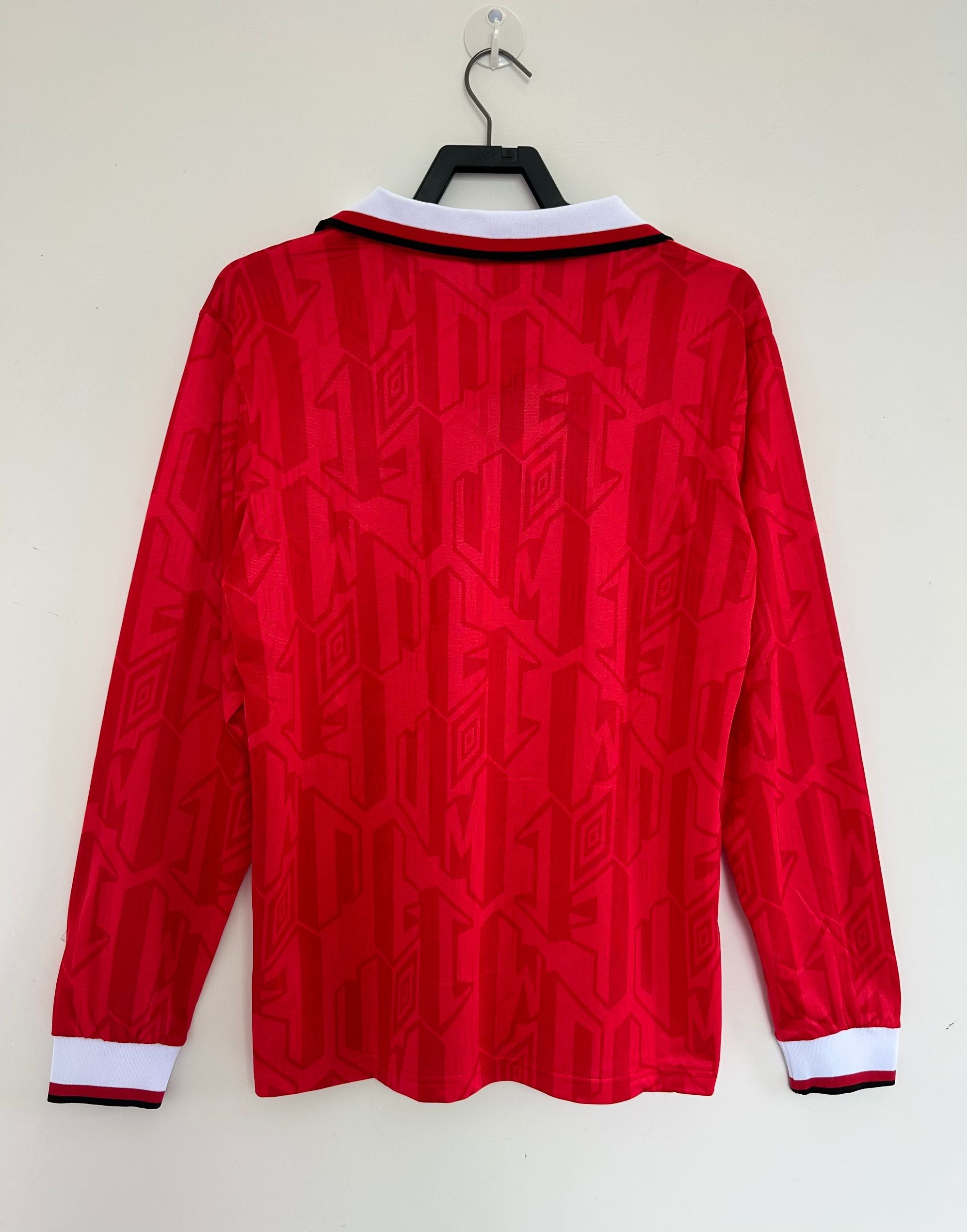 Manchester United 1992/1994 Home Retro Shirt - Long Sleeve