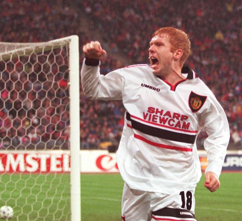 Manchester United 1997/1998 Retro Away Shirt - Long Sleeve