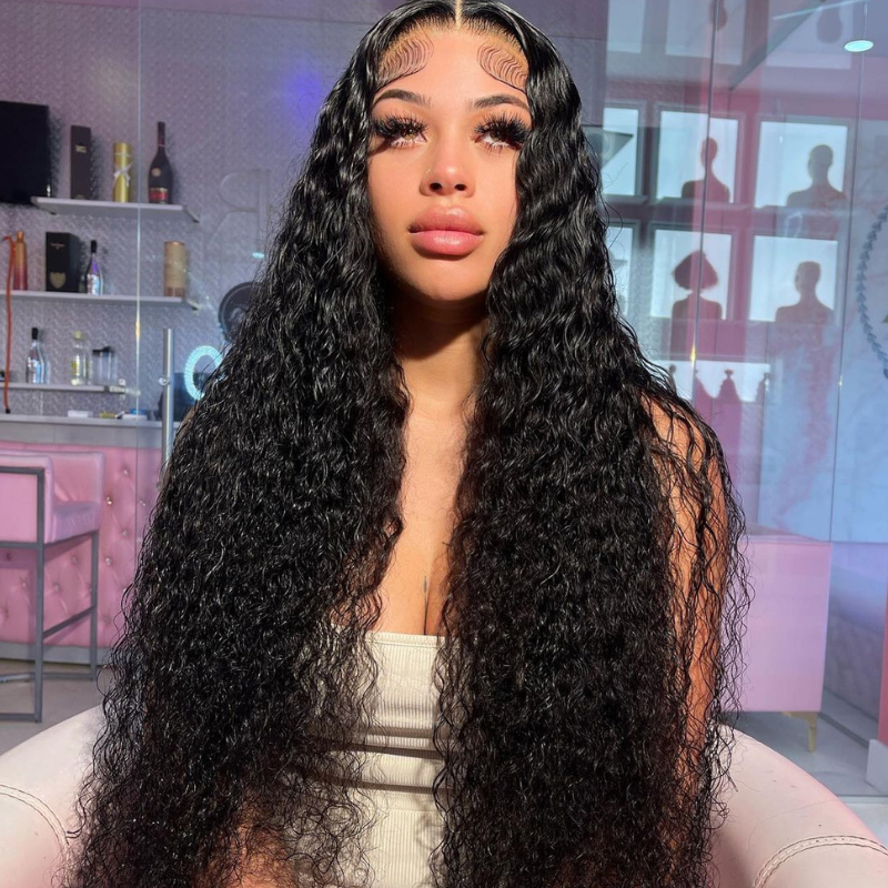 13 by 4 13 by 6 Lace Frontal Wig 13 * 4 13 * 6 Water Wave Human Hair Wigs