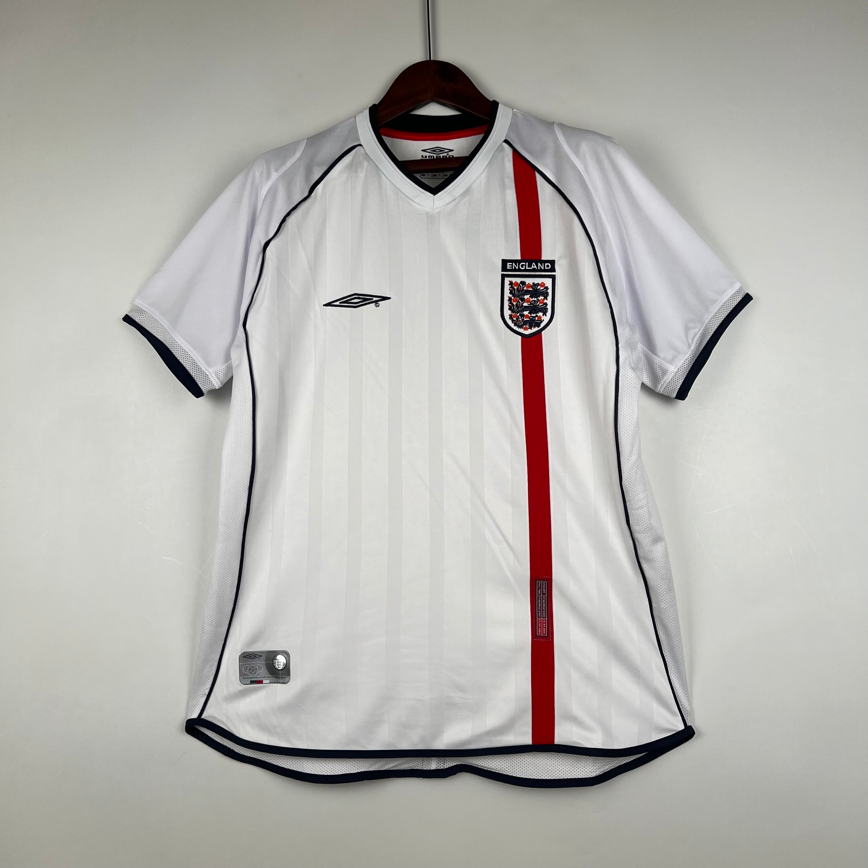 2002 England World Cup Home Shirt