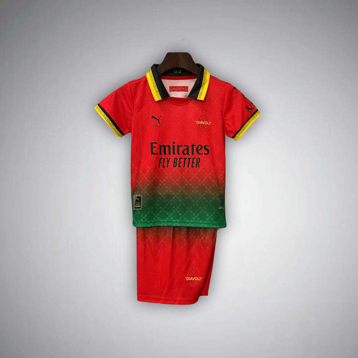 AC Milan x Off-White Kids Kit