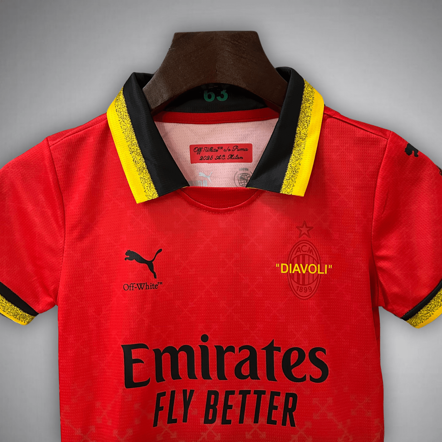 AC Milan x Off-White Kids Kit