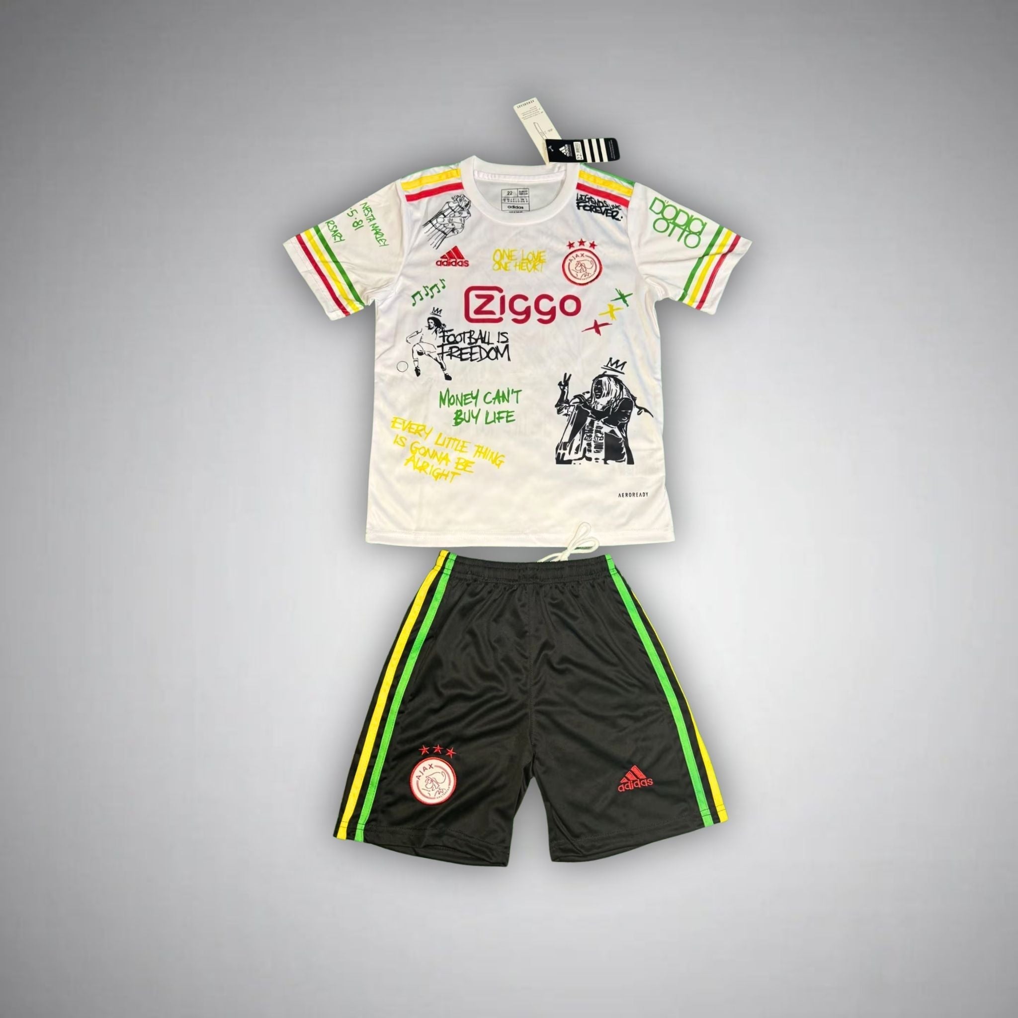Ajax Bob Marley White Kids Kit