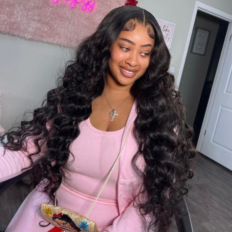 13 * 4 13 * 6 HD Lace Frontal Loose Wave Virgin Human Hair Wigs