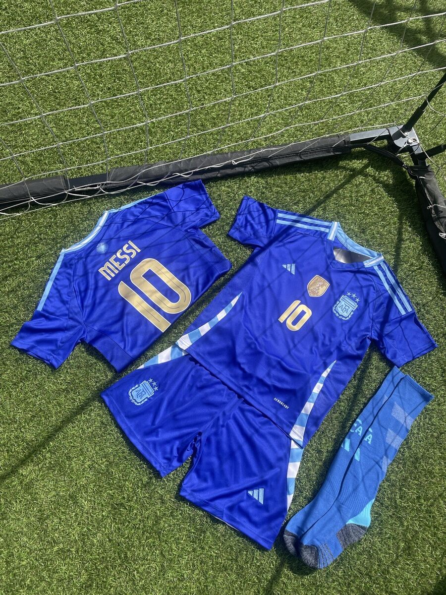 Messi 10 Argentina 24/25 Home Kids Kit