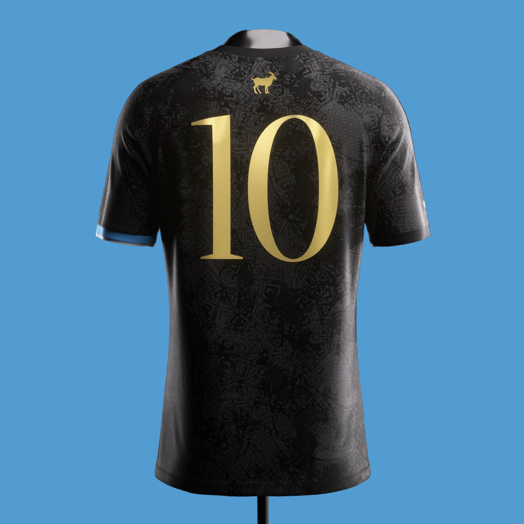 Argentina La Pulga Black Kit - Messi