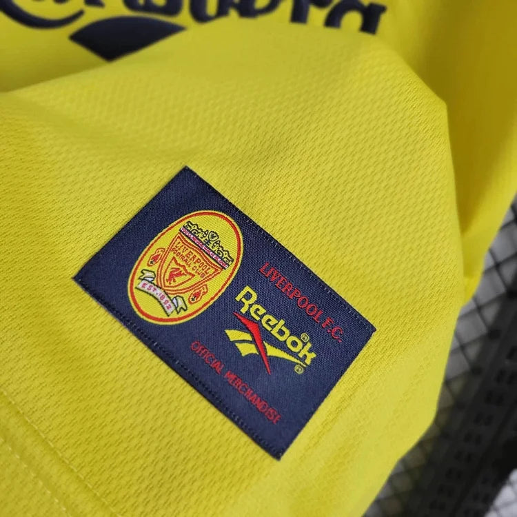 1998-1999 Liverpool Retro Away Shirt - Yellow