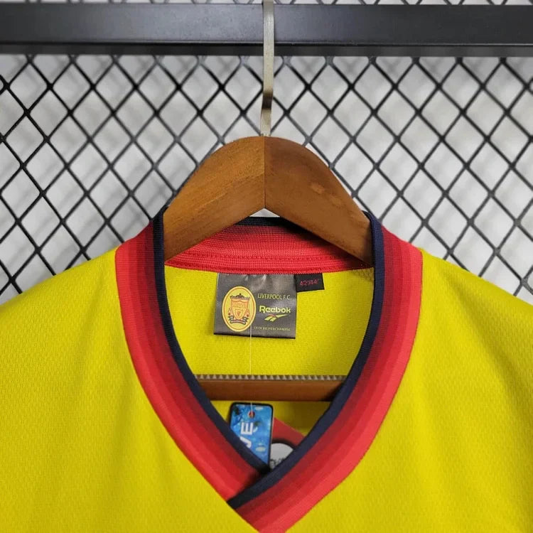 1998-1999 Liverpool Retro Away Shirt - Yellow