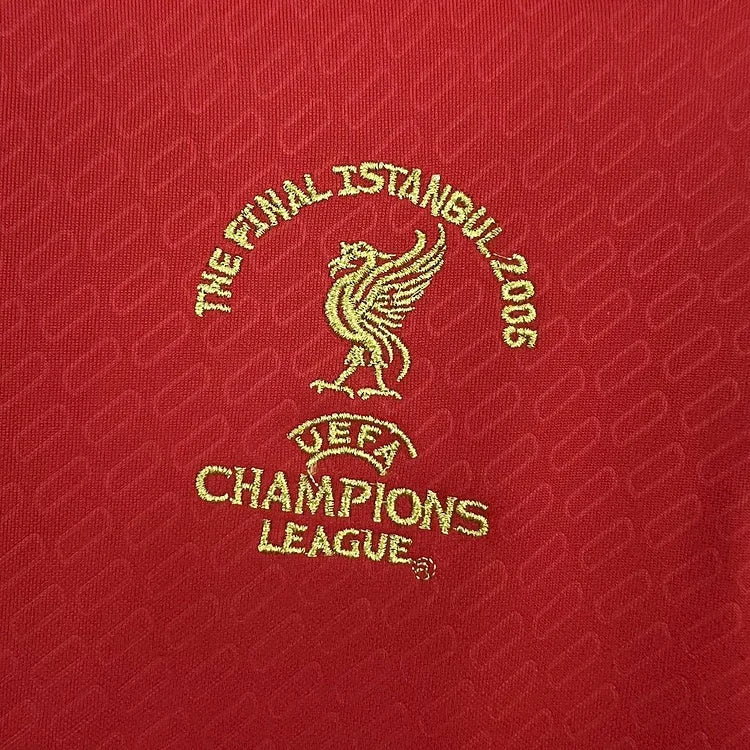 2005-2006 Liverpool Retro UCL Home Shirt