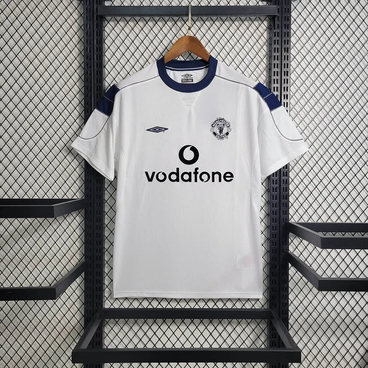 1999-2000 Manchester United Retro Away Shirt - White