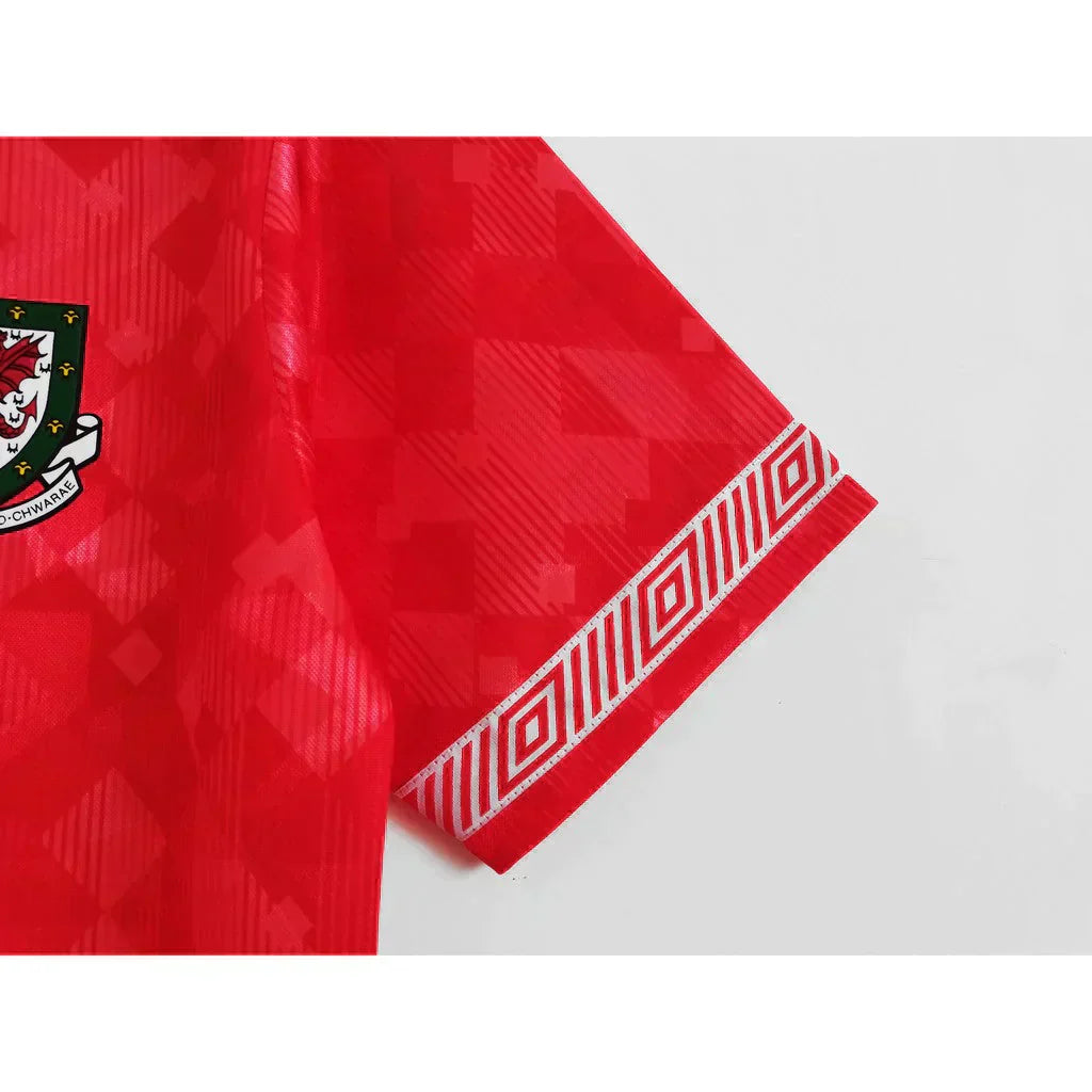 Wales 1991/92 Retro Home Shirt