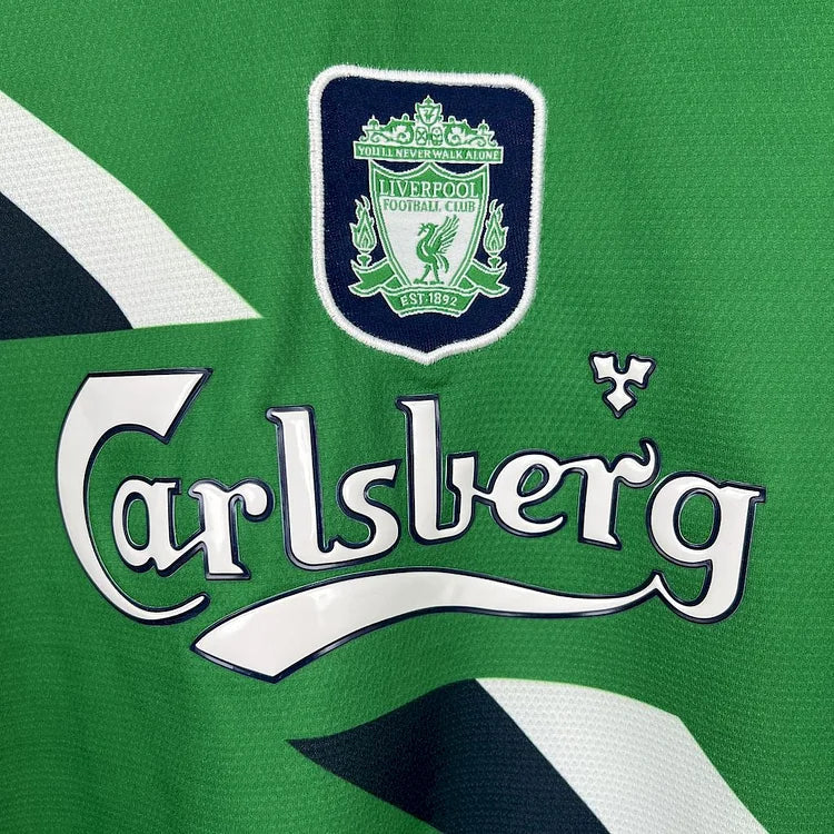 1999-2000 Liverpool Retro Away Shirt - Green