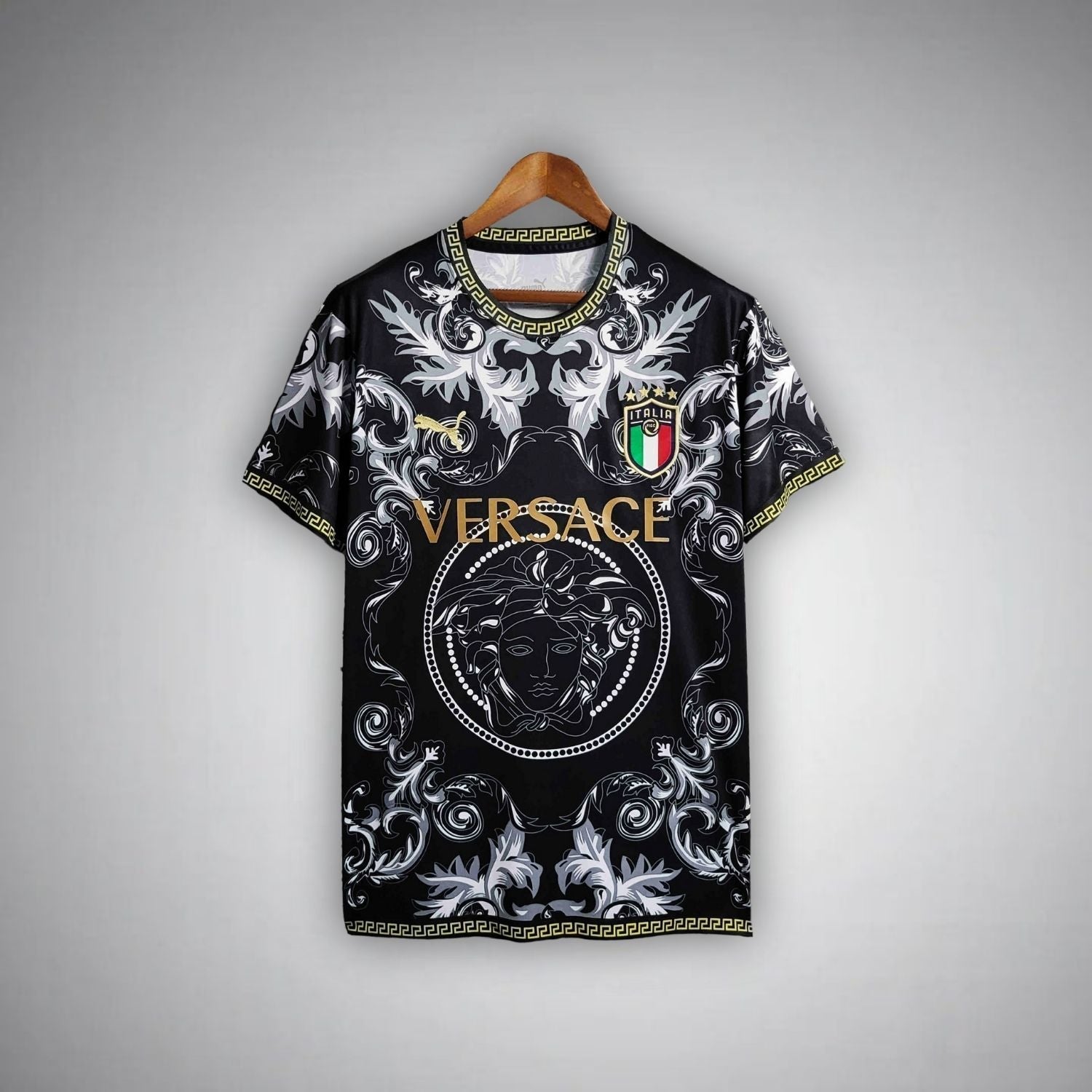 Italy Versace Black Kit