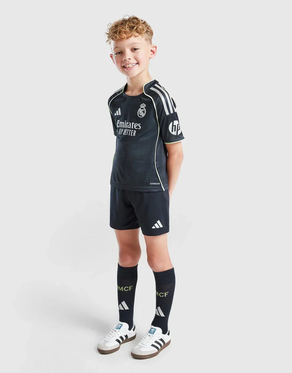 Real Madrid 25-26 Away Kids Kit