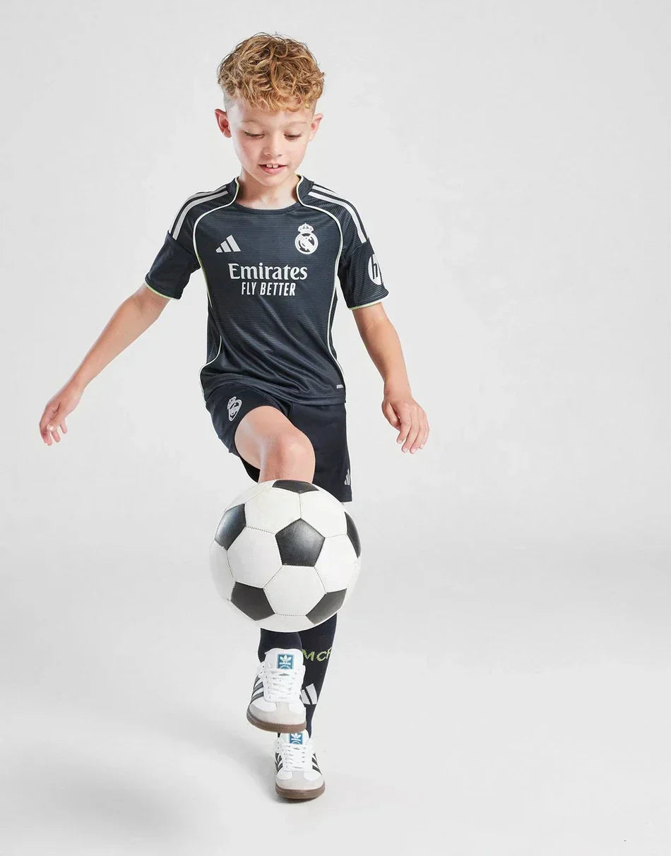 Real Madrid 25-26 Away Kids Kit