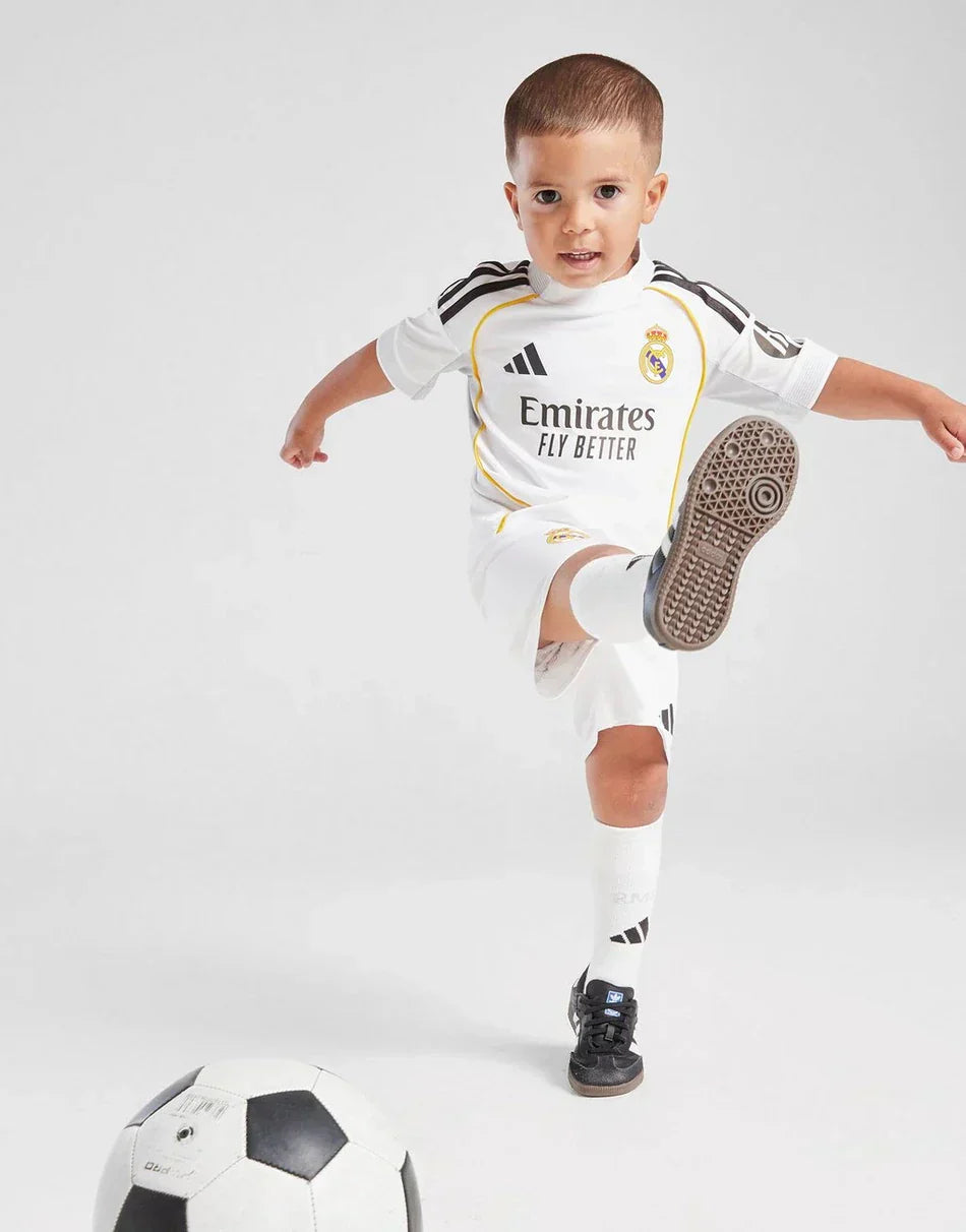 Real Madrid 25-26 Home Kids Kit