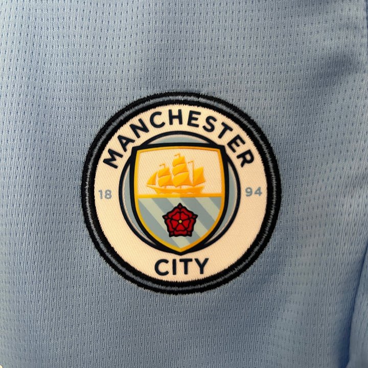 24/25 Manchester City Home Kids Kit