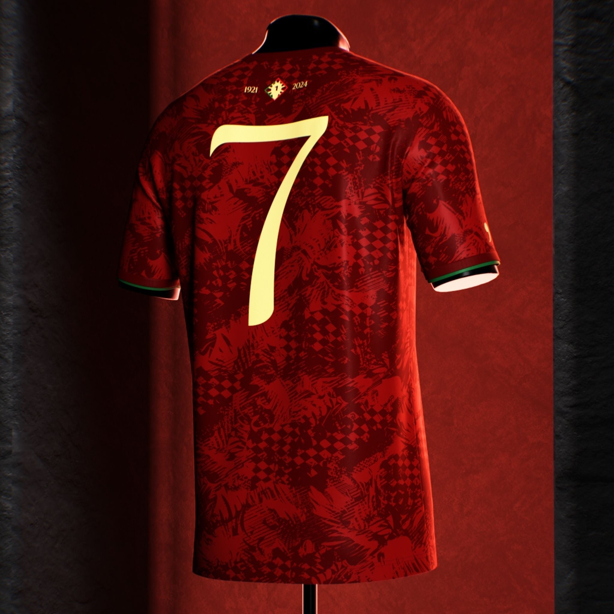 Portugal The Siu Red Kit - Ronaldo