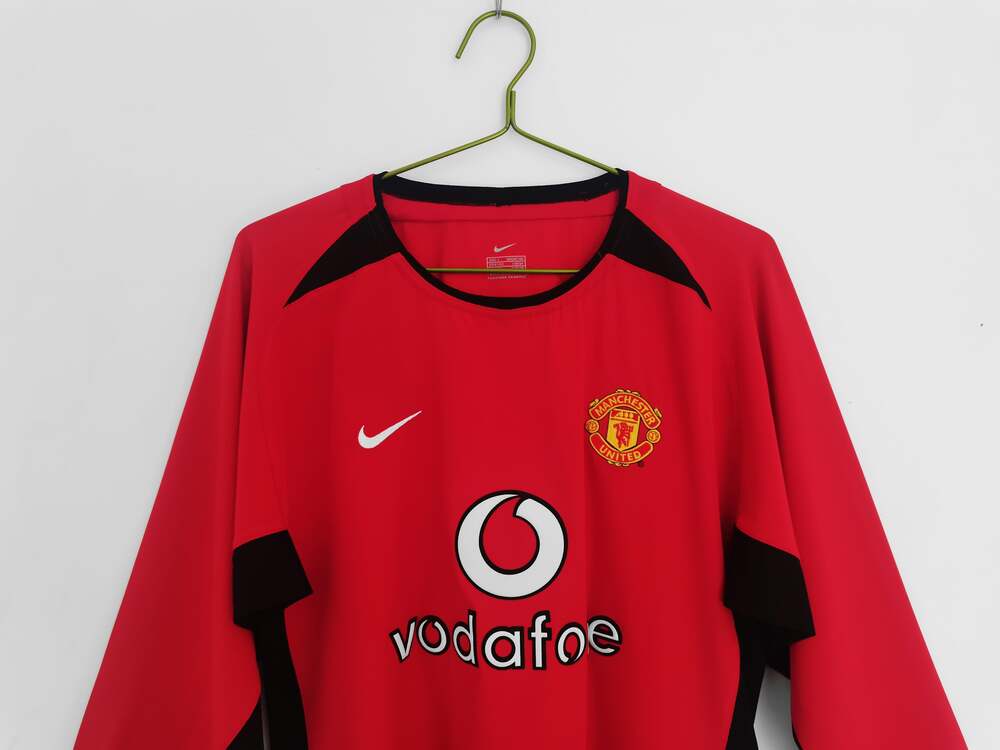 Manchester United 2003/2004 Retro Shirt - Long Sleeve