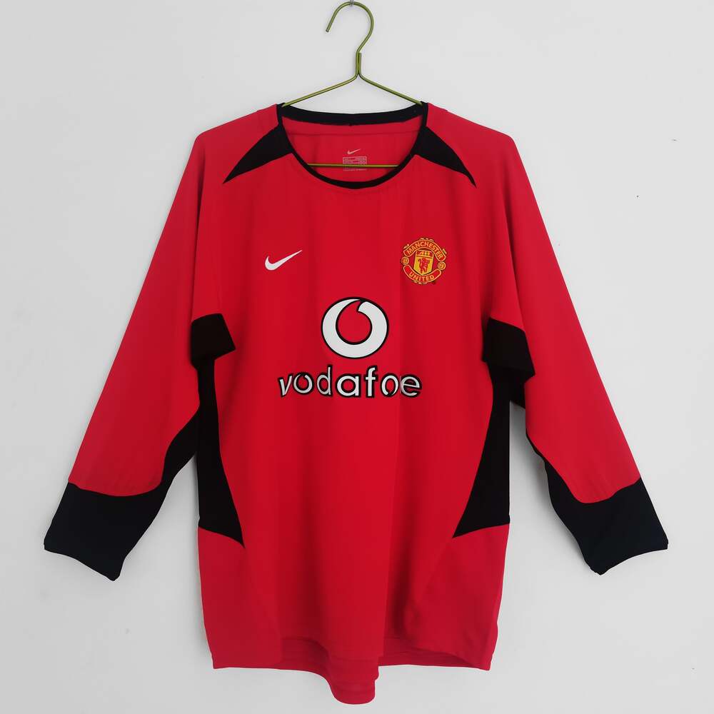 Manchester United 2003/2004 Retro Shirt - Long Sleeve