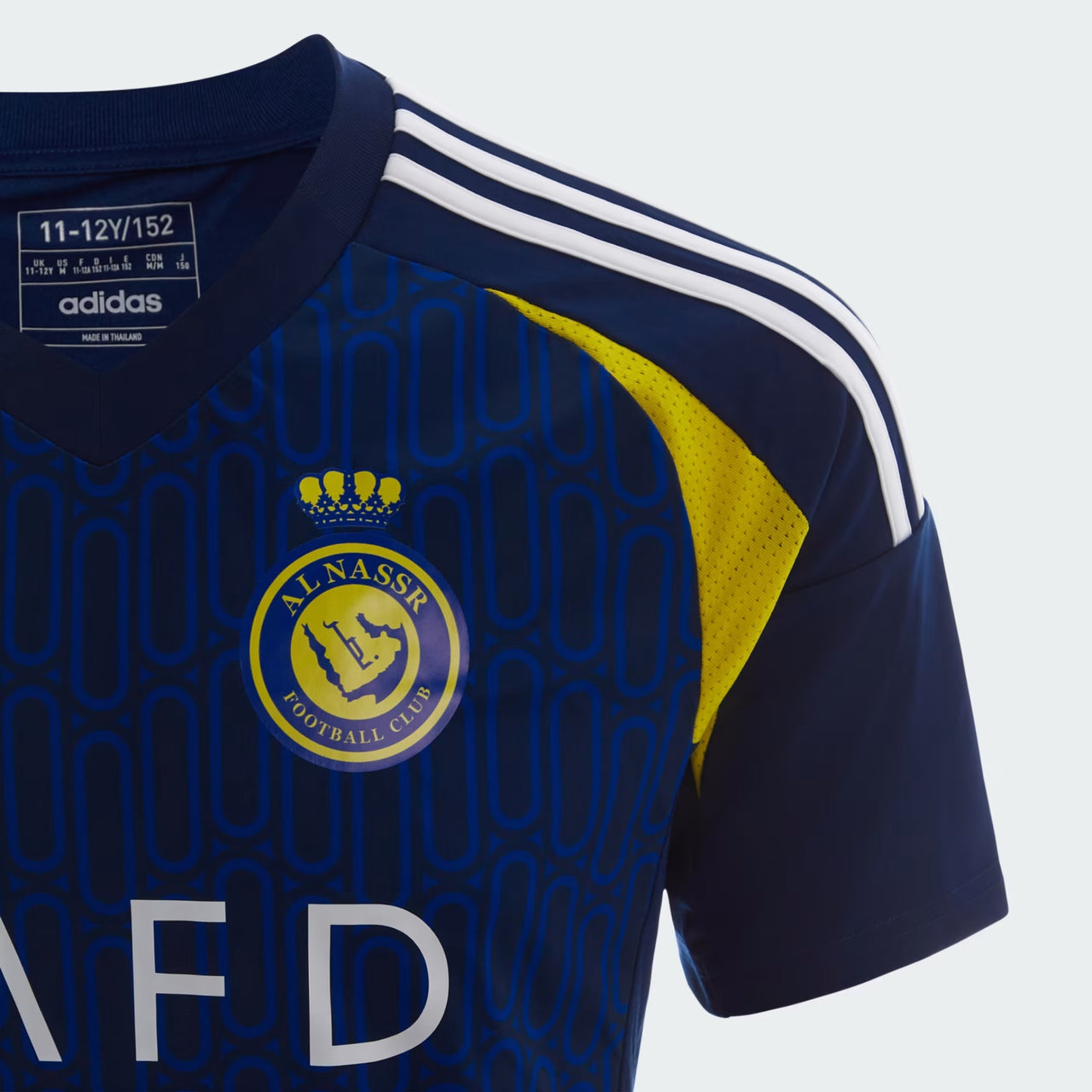 Al Nassr 2025 Blue Ronaldo Away Kids Kit