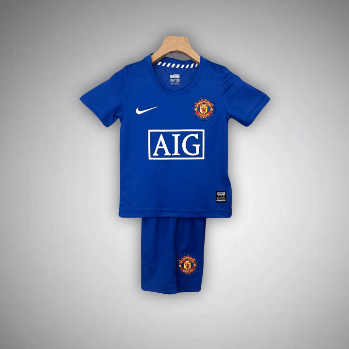 08/09 Manchester United Away Kids Kit
