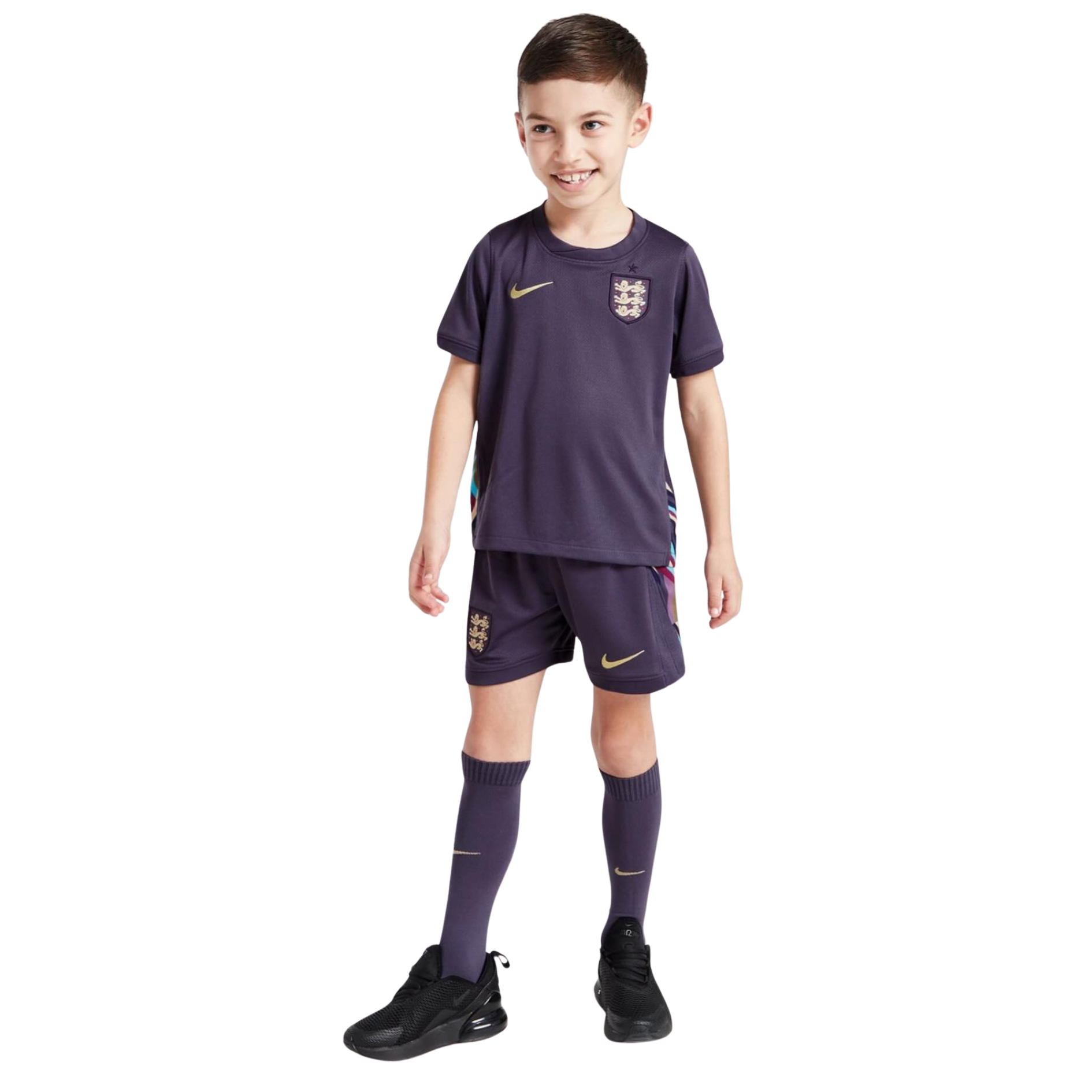 England 2024 Away Kids Kit