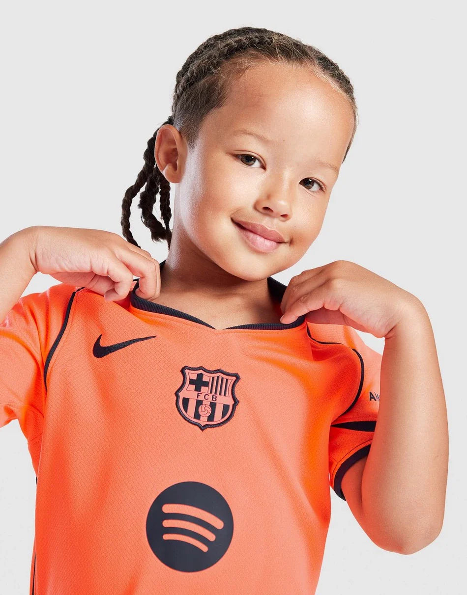 FC Barcelona 25-26 Third Kids Kit - T90