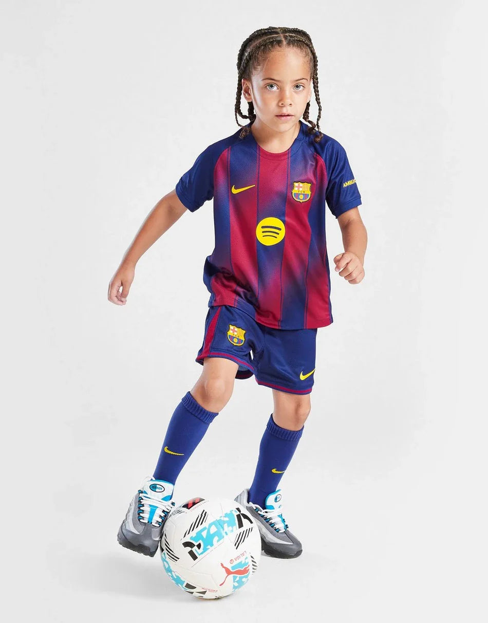 FC Barcelona 25-26 Home Kids Kit