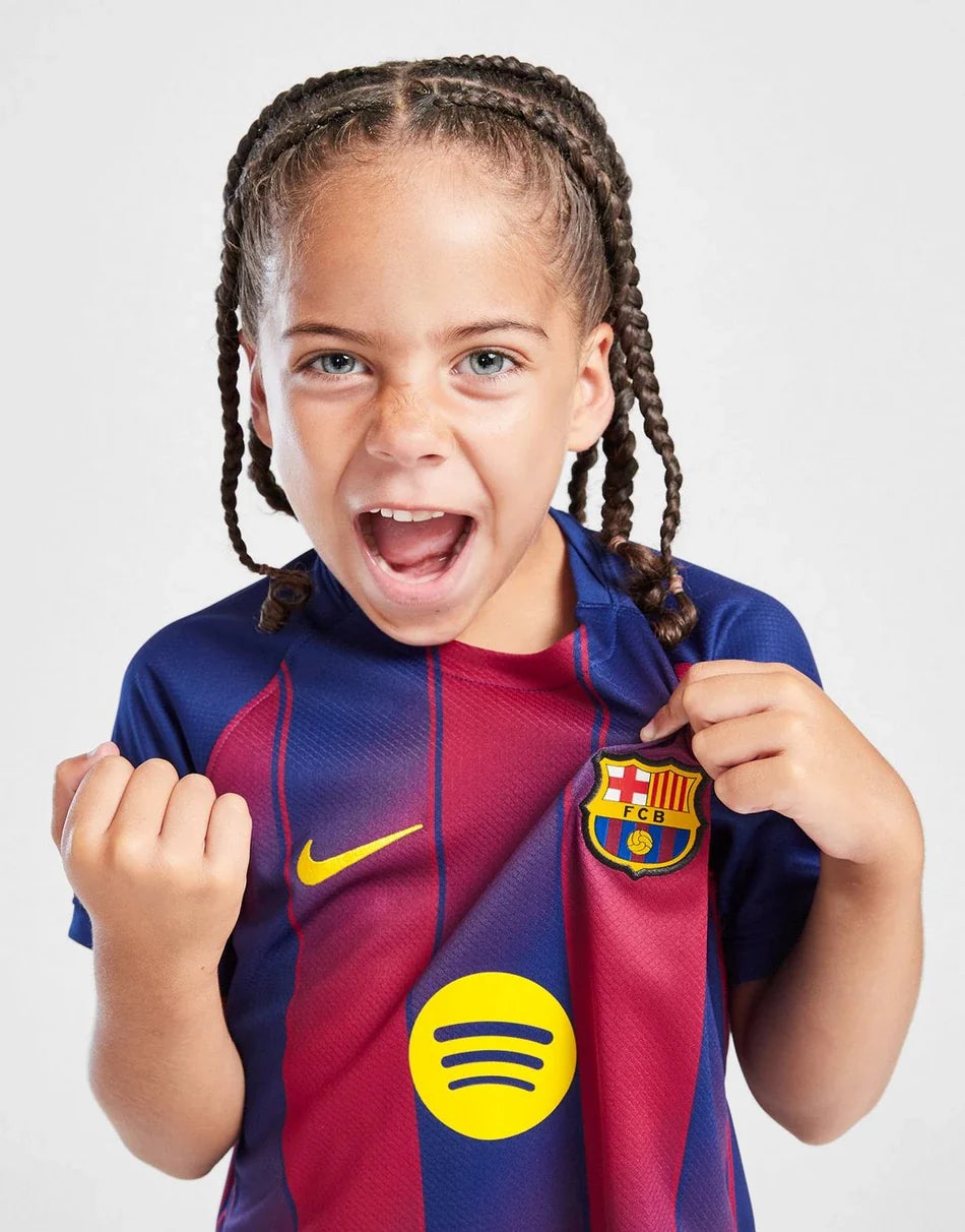 FC Barcelona 25-26 Home Kids Kit