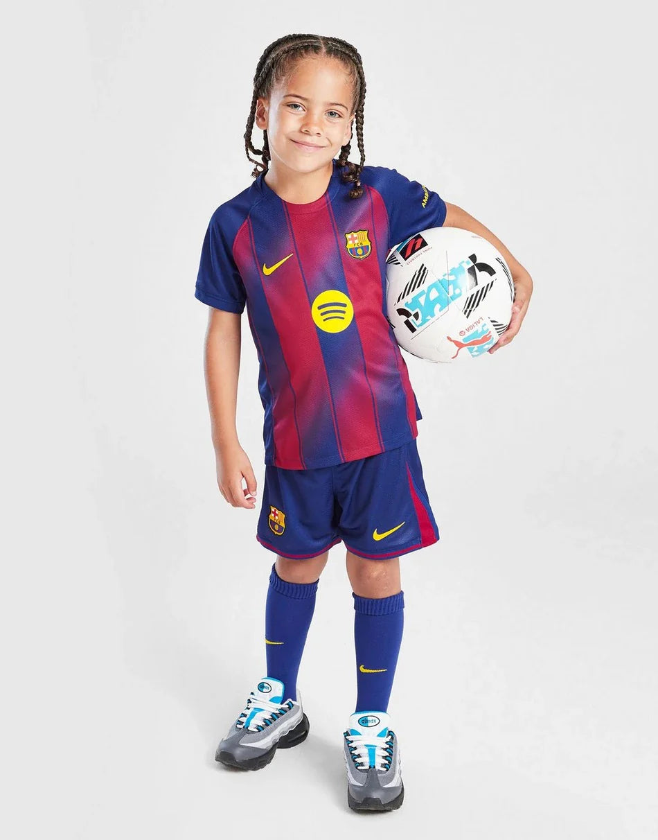 FC Barcelona 25-26 Home Kids Kit