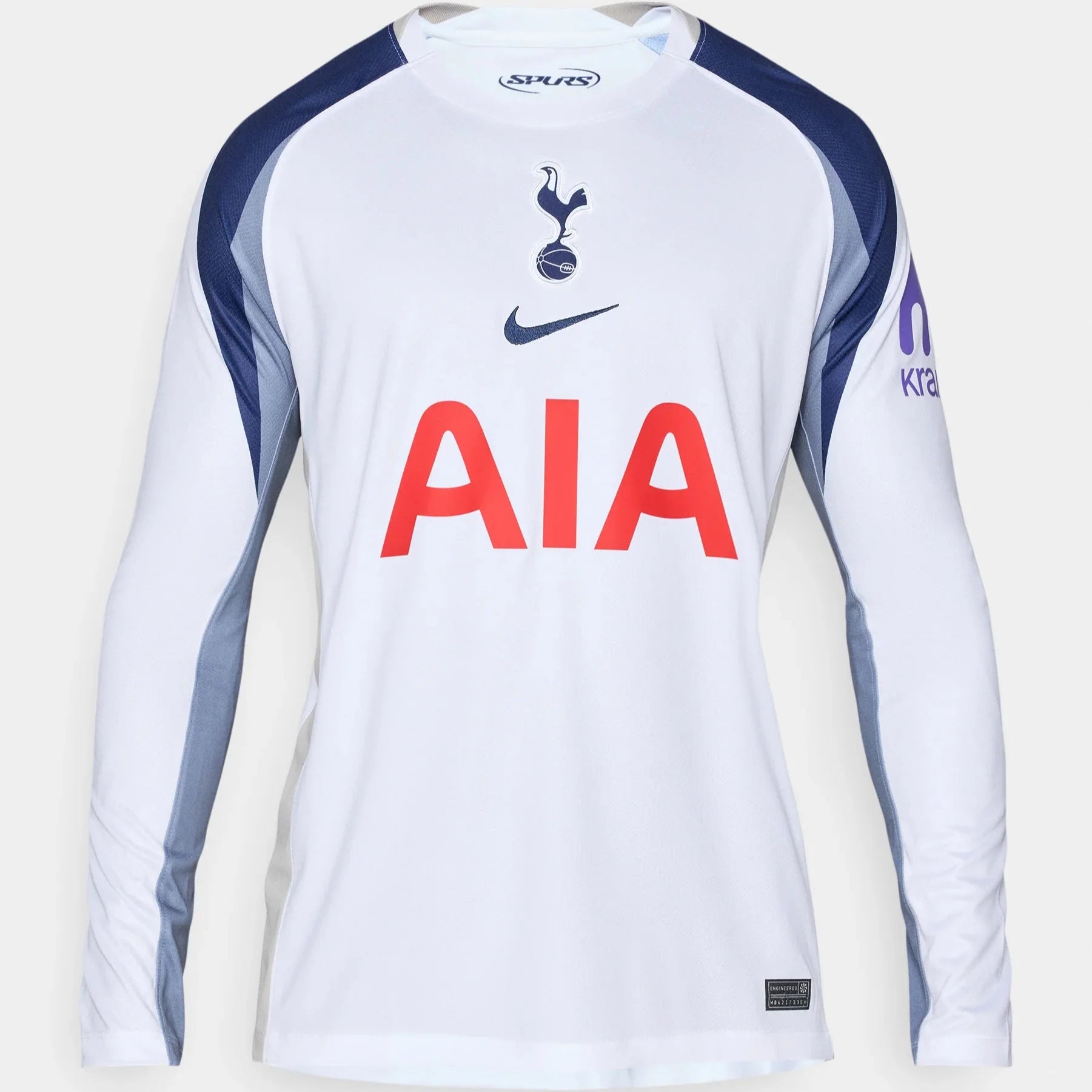 Tottenham Hotspur 25/26 Home Shirt - Long Sleeve