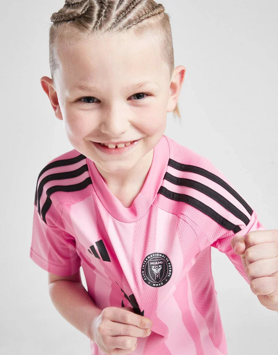 Messi Inter Miami 25-26 Home Kids Kit