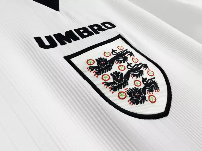 1996 England Home Retro Shirt
