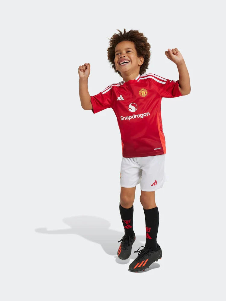 24/25 Manchester United Home Kids Kit