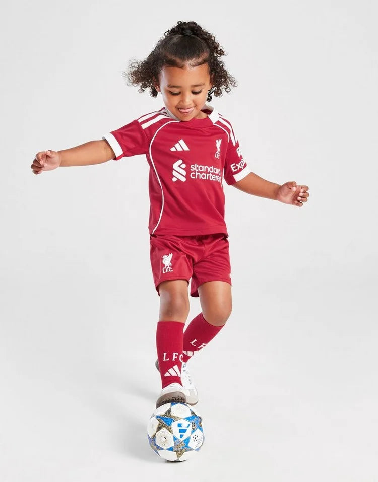 Liverpool 25-26 Home Kids Kit