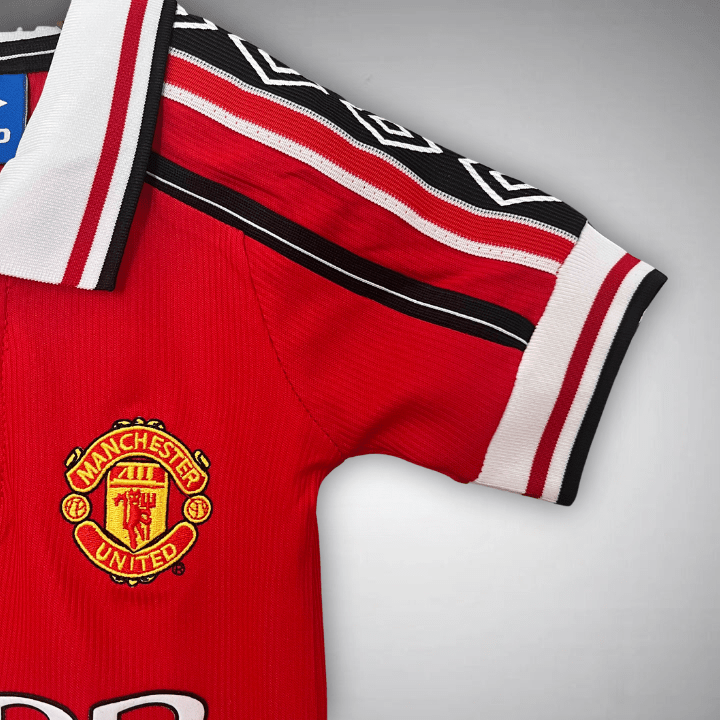 98/99 Manchester United Home Kids Kit