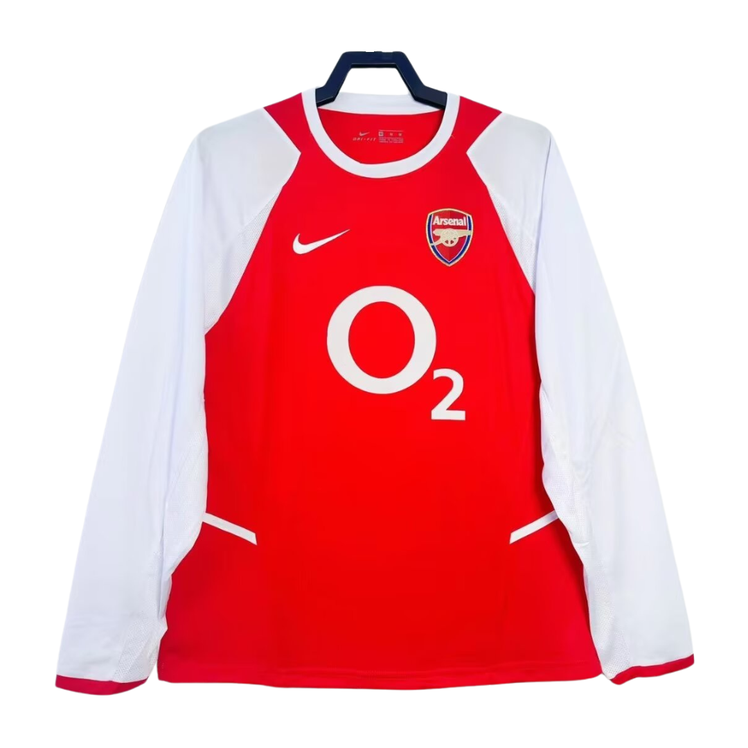 Arsenal 2002/2003 Home Shirt - Long Sleeve