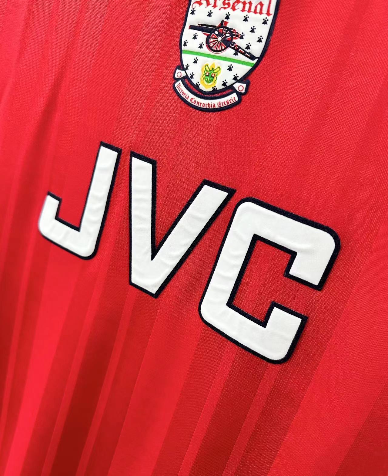 Arsenal 1992/1994 Home Retro Shirt - Long Sleeve