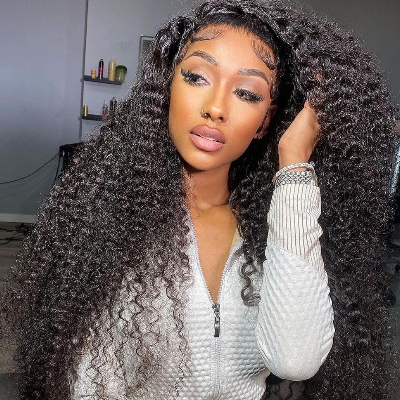 13 * 4 13 * 6 Lace Frontal Wig 13 by 4 13 by 6 Kinky Curly Human Hair Wigs