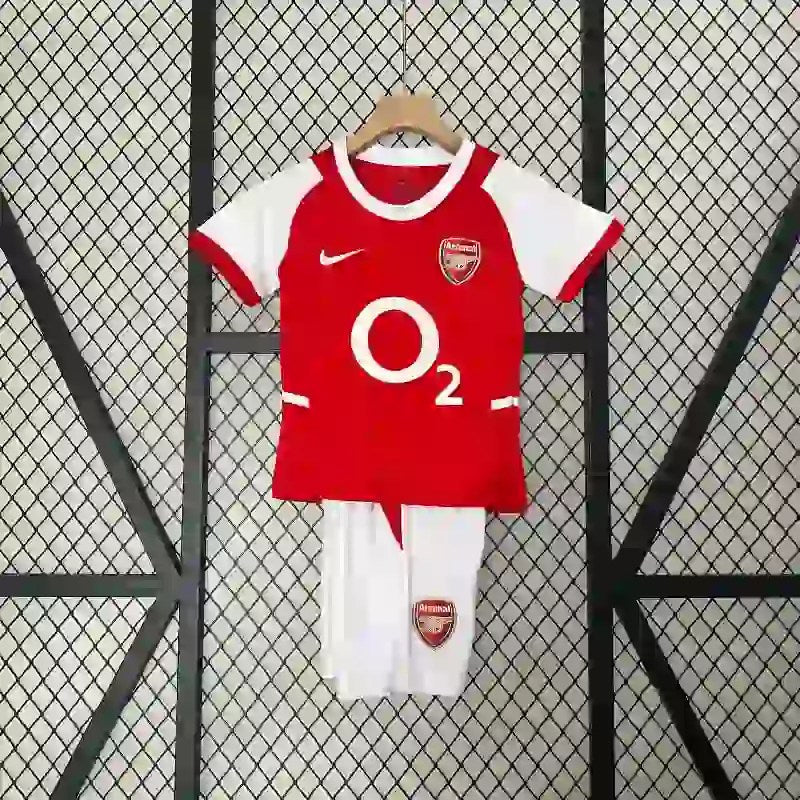 Arsenal 2002-04 Home Kids Kit