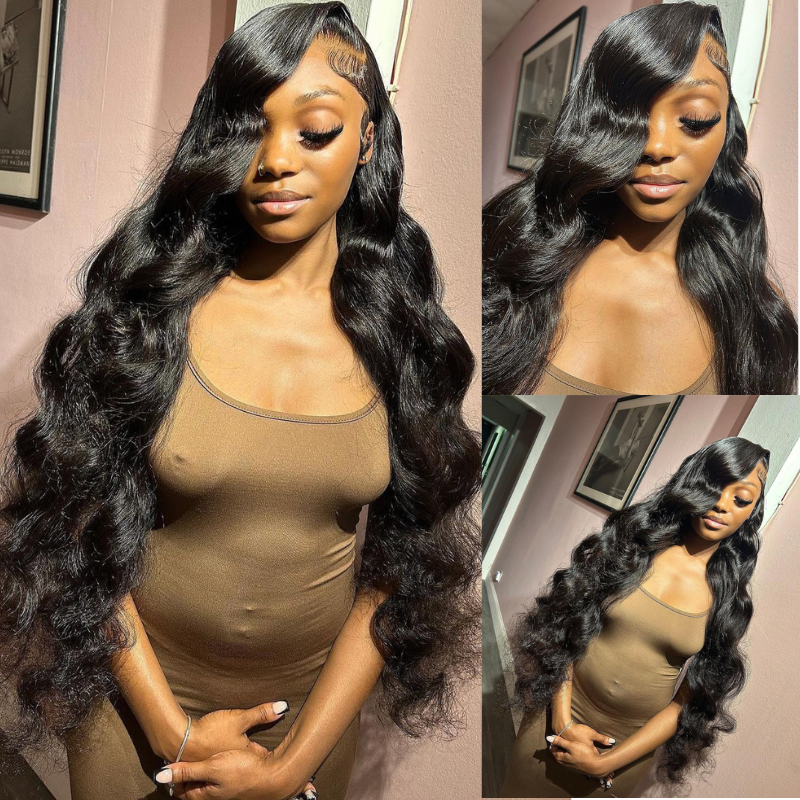 13 * 4 13 * 6 HD Lace Frontal Loose Wave Virgin Human Hair Wigs