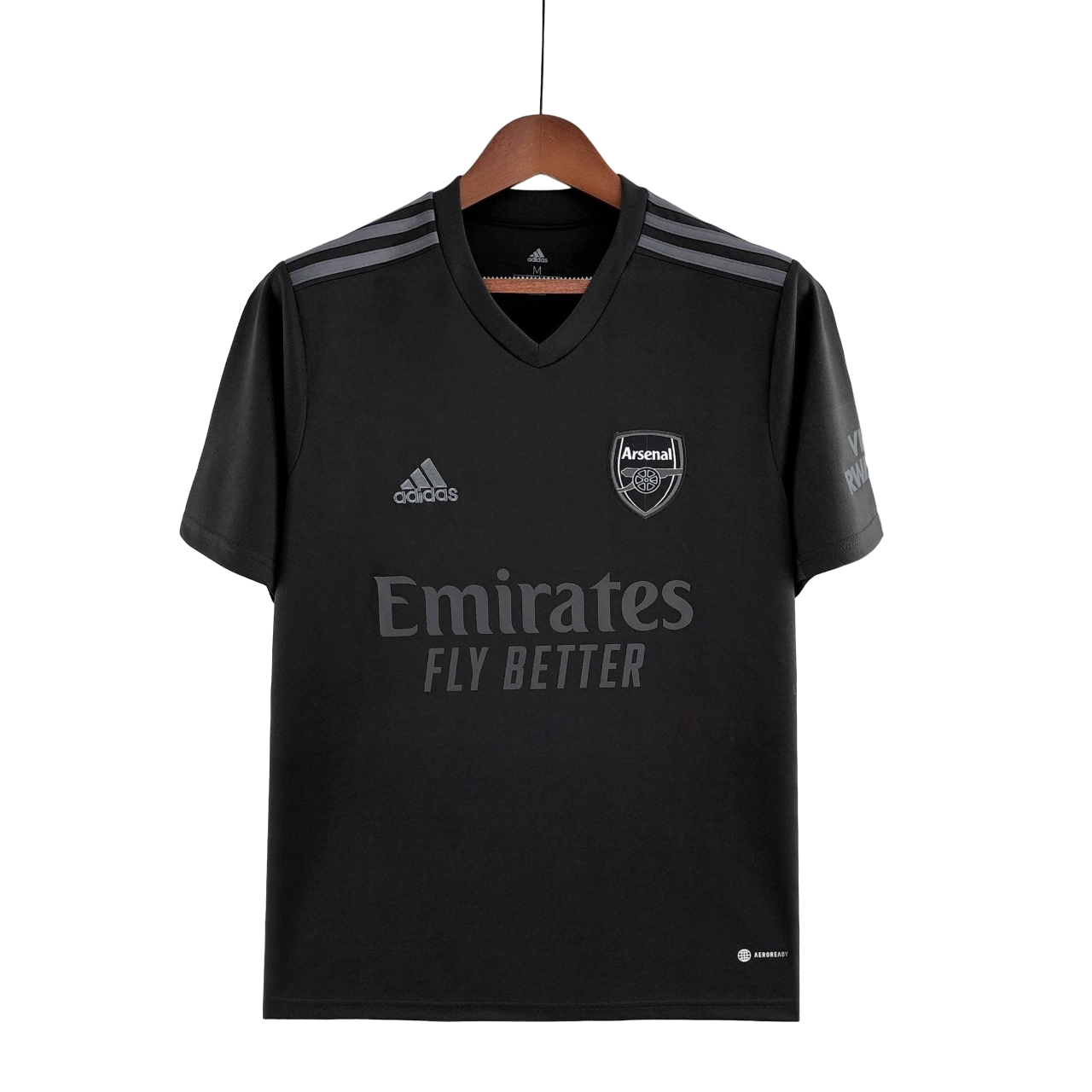 Arsenal 2022/2023 All Black Pre-Match Training Shirt