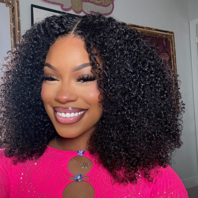 200 Density Jerry Culry BOB Wig 13x4 Lace Front Virgin Human Hair Wigs