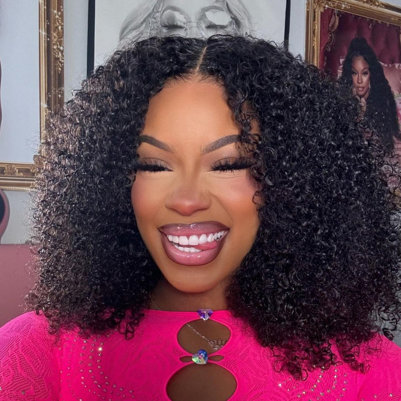 200 Density Jerry Culry BOB Wig 13x4 Lace Front Virgin Human Hair Wigs