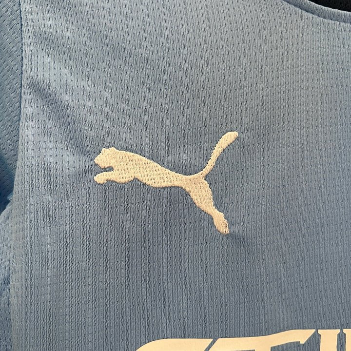 24/25 Manchester City Home Kids Kit