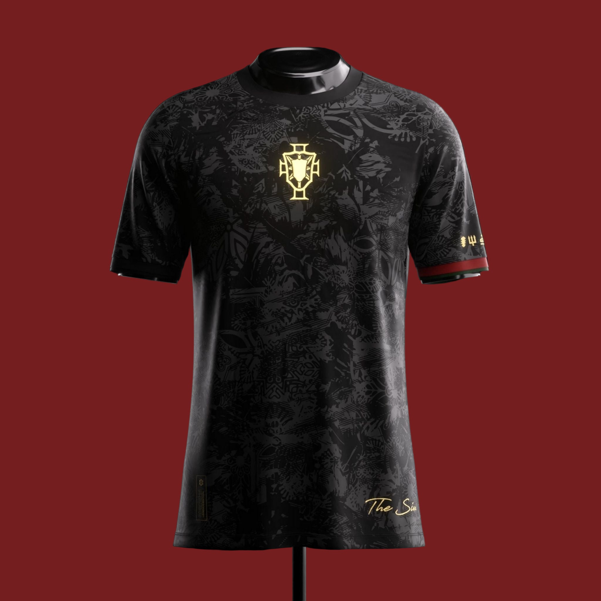 Portugal The Siu Black Kit - Ronaldo