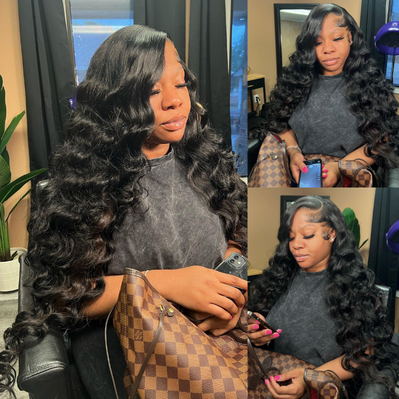 30 32 34 36 38 Inch Pre Everything Vietnamese Hair 13x4 Lace Front Human Hair Wigs