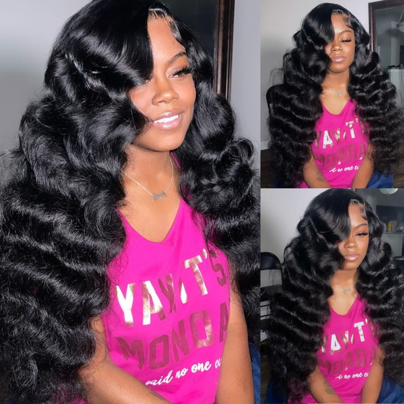 250 Density Pre Everything Vietnamese Hair 13x4 Lace Front Wand Curls Human Hair Wigs