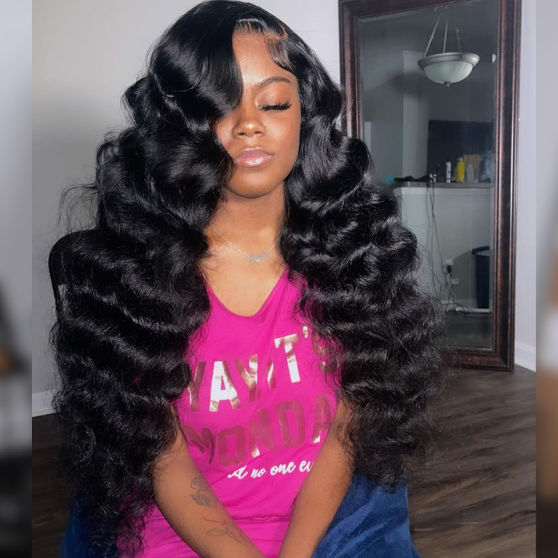 250 Density Pre Everything Vietnamese Hair 13x4 Lace Front Wand Curls Human Hair Wigs